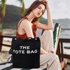 Ayieyill Women's Corduroy Tote Bag, Canvas Shoulder Bag with Inner Pocket, Large view 3