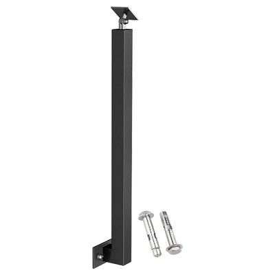 Black Railing Post/Baluster, 70–130 cm, 55 cm Spindle Height