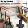 Black Railing Post/Baluster, 70–130 cm, 55 cm Spindle Height view 3