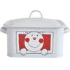 Retro Country-Style Bread Box with Cat and Dog Pattern, White A, S: 1.3 L view 1