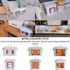 Retro Country-Style Bread Box with Cat and Dog Pattern, White A, S: 1.3 L view 3