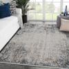 rugsx Modern TULS Textured Rug with Fringe, Vintage Ornament, Ivory/Cream, 120 x 170 cm view 2