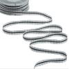 Furlanis Quadretti Ribbon, Decorative Packaging Ribbon, Black, 6 mm x 25 m view 1
