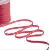Furlanis Double Satin Ribbon, Italian-Made, Coral Red, 6 mm x 25 m view 1