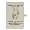 Mr. & Mrs. Panda DIN A5 Cotton Notebook for a Logistics Professional with Passion view 1