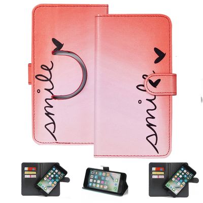 K-S-Trade Smile Book-Style Case for Xiaomi 12S Pro, Red