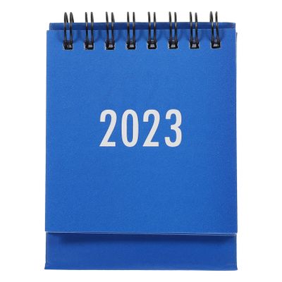 NUOBESTY Mini Desktop Calendar Made of High-Quality Paper for Notes and Planning