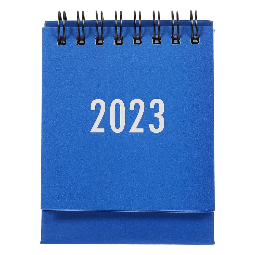 NUOBESTY Mini Desktop Calendar Made of High-Quality Paper for Notes and Planning