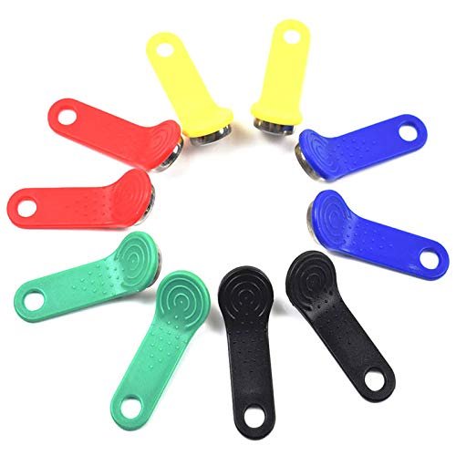 Mengmen 10-Piece RW1990 Rewritable iButton Memory Keys for Card Copying