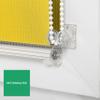 Estika Day & Night Roller Blind, No-Drill Clamp Mount, 115 x 150 cm, Lemonade view 3
