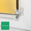Estika Day & Night Double Roller Blind, No-Drill Clamp Mount, 60 x 150 cm, Sunny view 3