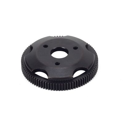RCAWD 90T 48P Metal Spur Gear for 1/10 RC Models, Black