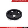 RCAWD 90T 48P Metal Spur Gear for 1/10 RC Models, Black view 4