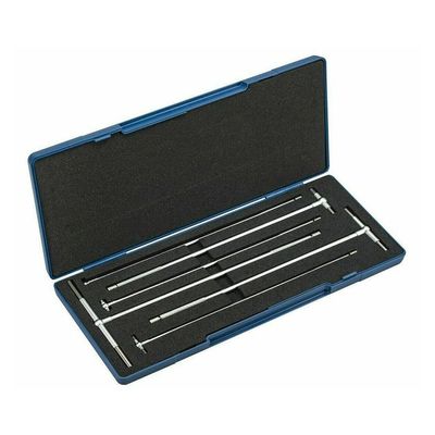 SPORTARC Metric Bore Gauge, 8–150 mm, 6-Piece Telescoping Hole Gauge Set, Micrometer