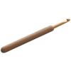 Seeknit Koshitsu Bamboo Crochet Hook (13 cm, 4.00 mm) with Aluminum Tip - 1 Hook view 1