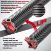 Garage Door Torsion Springs, 2 in (Pair), with Non-Slip Winding Bars, Coated, 18,000+ Cycles (0.5 x 2 x 24 in) view 2