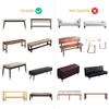 Universal Stretch Bench Cover view 3