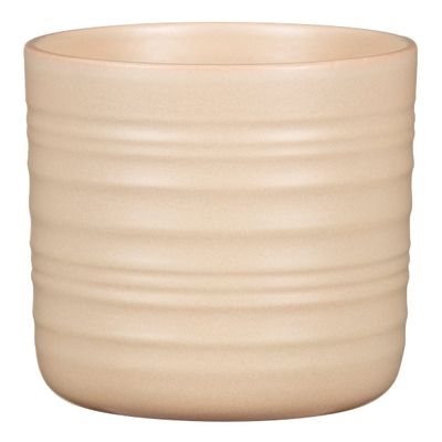 Scheurich Cottage Ceramic Flowerpot, Dry Reed, 19.6 cm Diameter, 17.9 cm High, 6.9 L