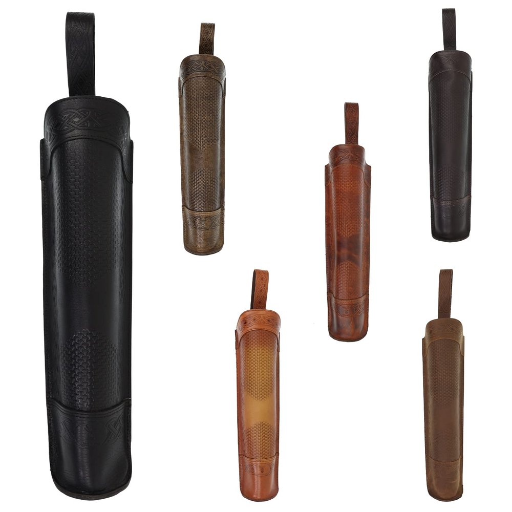Jackalope Laidir Smooth Leather Back Quiver (Chocolate)