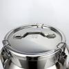 50 L Farm Milk Transport Bucket, 304 Stainless Steel, Sealed Lid view 3
