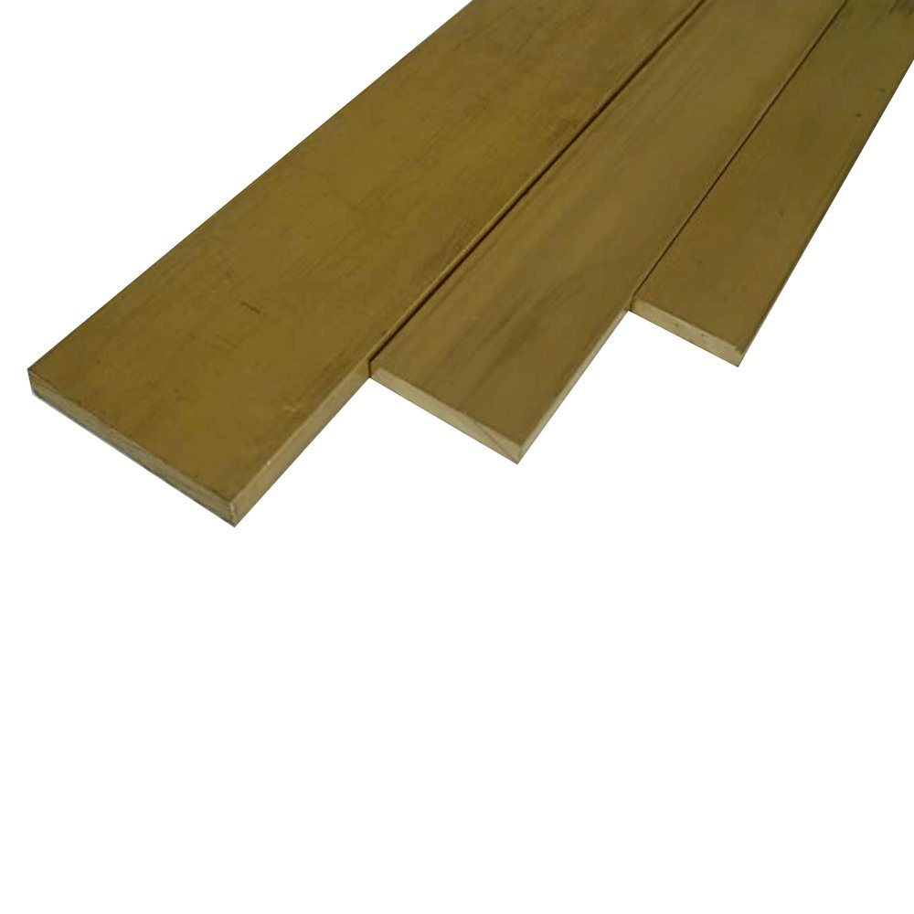 B&T Metall Brass Flat Bar, H x W: 30 x 5 mm, Length Approx. 250 mm