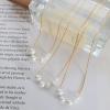 Women's Pearl Necklace with 18K Gold-Plated Titanium Steel Chain view 4