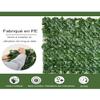 Garden Privacy Screen, Breeze View Artificial Hedge 2 m, Breeze View Terrace PVC (Size: 2 × 1 m / 6.56 × 3.28 ft) view 2