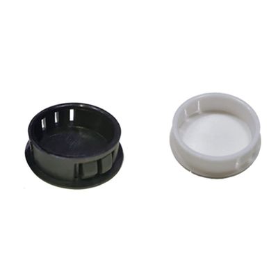 Xuulan Round Plastic Furniture Hole Plug, Black, 38 mm, 1 Pc