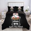 Ste-X Cartoon Animal Bedding Set, 220 x 240 cm, Rabbit view 2