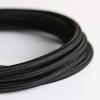 10 m Vintage Cotton Textile Electrical Wire, Brown view 3