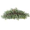 Ttiy Christmas Door Swag with Artificial Pine Needles and Red Berries view 4