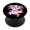 NELE - Pretty Girl's Name with Axolotl PopSockets PopGrip view 1