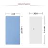 Thickened A5 PU Leather Notebook for Business Meeting Notes, Green, 2-Piece Set view 2