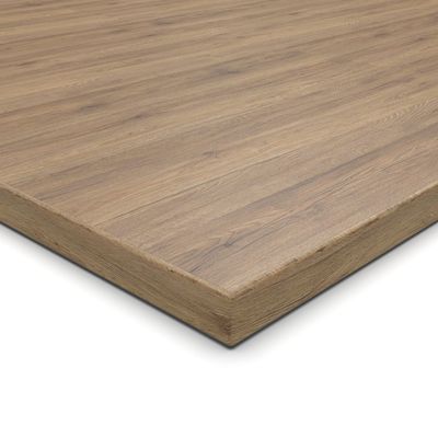 AUPROTEC Oak Decorative Panel, 19 mm, 120 x 150 cm, ABS Edging All Around