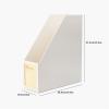UNNS File Holder, No-Assembly Bookshelf and Folder Organizer view 2