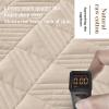 UVCMDUI Mattress Protector, Breathable Anti-Mite Full-Wrap Cover, Waterproof, Blue, 200 x 200 + 40 cm view 4