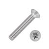 Countersunk Screws M5 x 10 mm, 10 Pieces, DIN 965 TX, A2/V2A Stainless Steel view 1