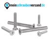 Countersunk Screws M5 x 10 mm, 10 Pieces, DIN 965 TX, A2/V2A Stainless Steel view 4