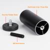 KGUDYS Black Aluminum Alloy Sofa Legs, 20 cm/7.9 in, Set of 4 view 2