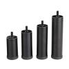 KGUDYS Black Aluminum Alloy Sofa Legs, 20 cm/7.9 in, Set of 4 view 4