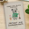 Mr. & Mrs. Panda DIN A4 Cotton Notebook – Gardener by Passion view 2