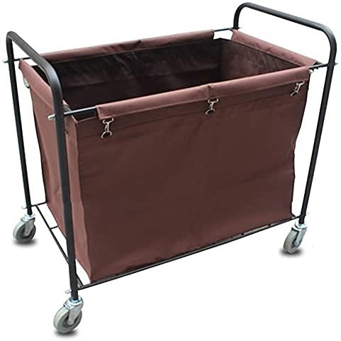 MERTNK Mobile Laundry Cart with Removable Liner and Wheels