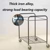 MERTNK Mobile Laundry Cart with Removable Liner and Wheels view 3