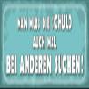 DekoDrom Tin Sign 27 x 10 cm – "Sometimes You Have to Blame Others" view 1