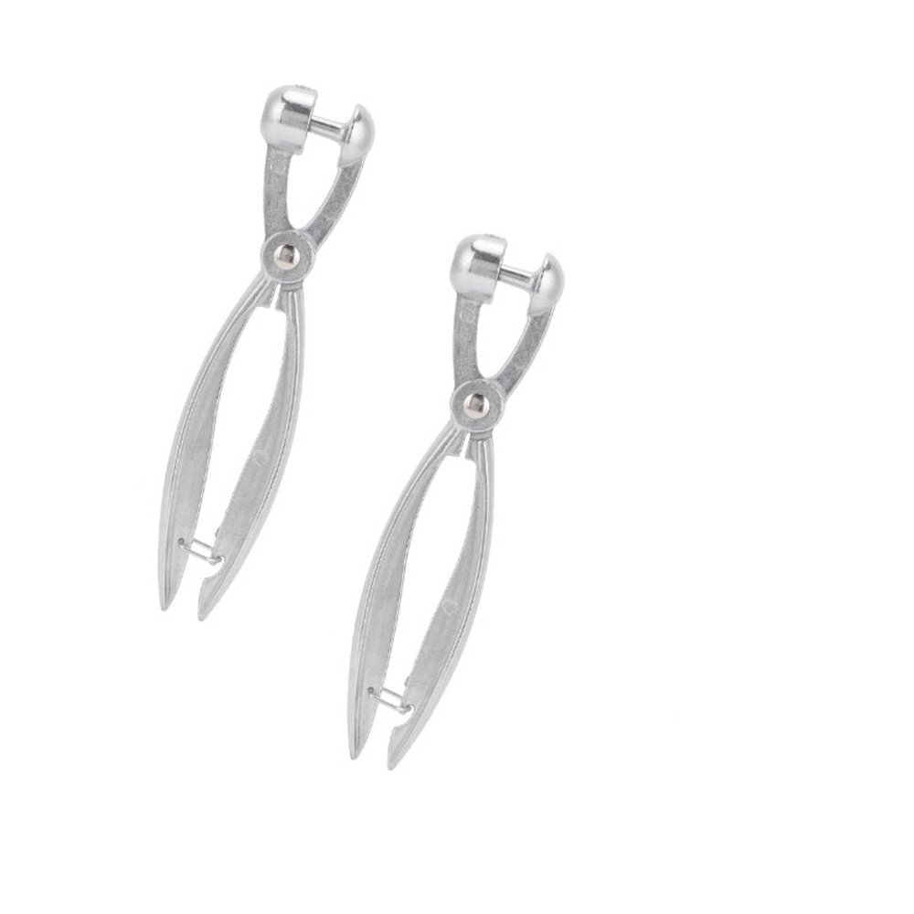 2-Piece Cherry Pitters, Aluminum Alloy, with Locking Design