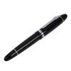 Jufjsfy "159" Black and Silver M-Nib Fountain Pen for Gifts view 1