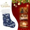 ODAWA Summer Island Christmas Stockings, Hanging Holiday Decor, 45 cm view 2