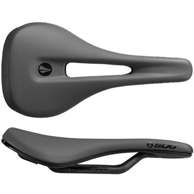 Bel Air 3.0 Overland Carbon Fiber Rail Saddle, Dark Gray Microfiber Top/Black Base