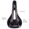 Bel Air 3.0 Overland Carbon Fiber Rail Saddle, Dark Gray Microfiber Top/Black Base view 3