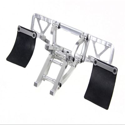 KBREE 1:5 Scale CNC Alloy Rear Bumper Kit for RC Baja/Rovan 5T/5SC, 85194, Silver